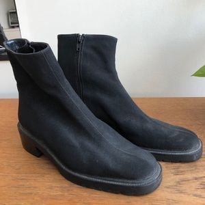Stuart Weitzman Gore-Tex ankle boots.